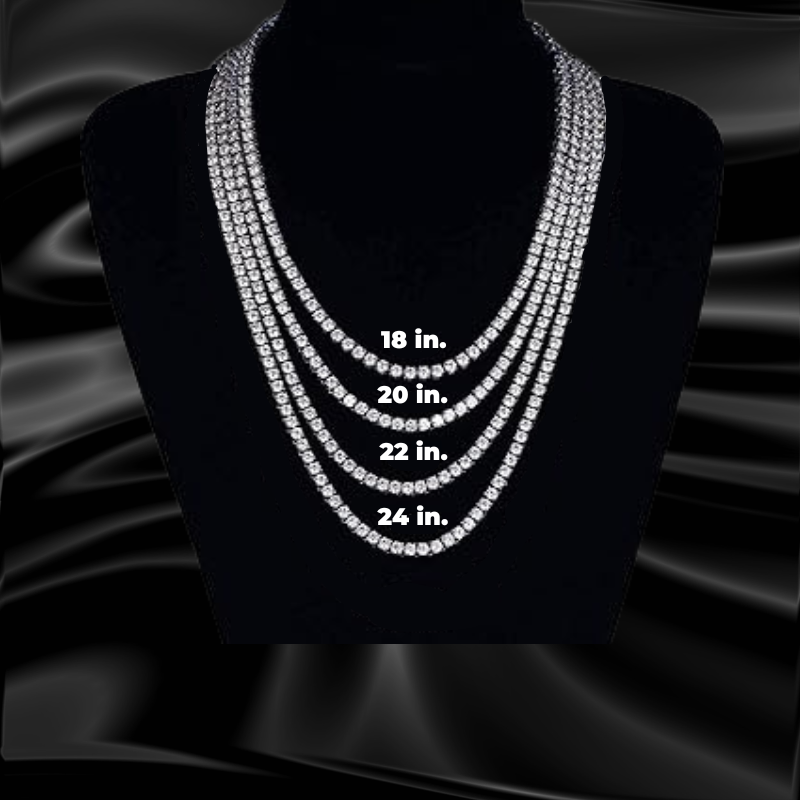 Starlit Tennis Necklace