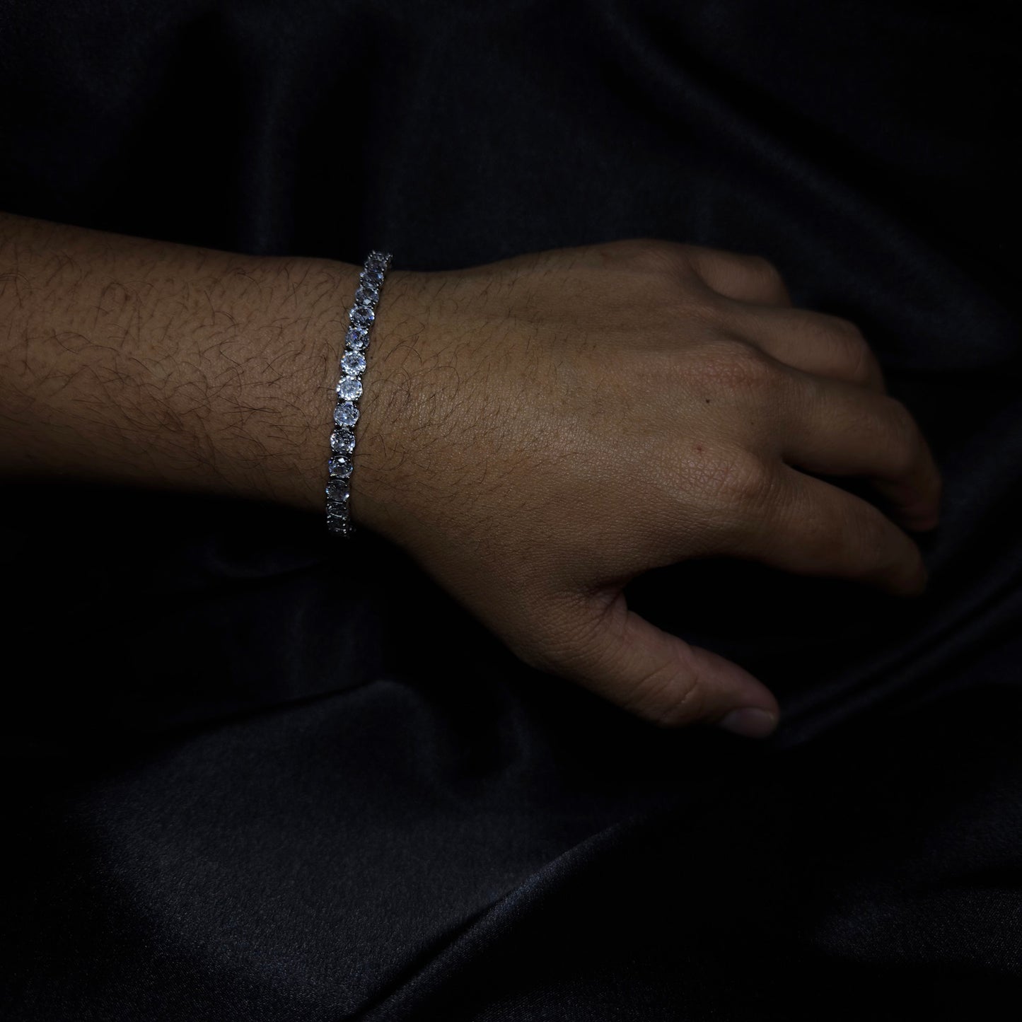 Starlit Tennis Bracelet